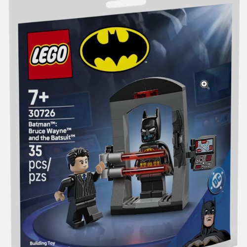 LEGO DC Batman Bruce Wayne and the Batsuit (30726) 2 Minifigures Batcave 2026