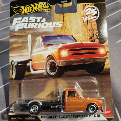 1967 Chevy Custom C-10 * 2026 Hot Wheels Fast & Furious Case P